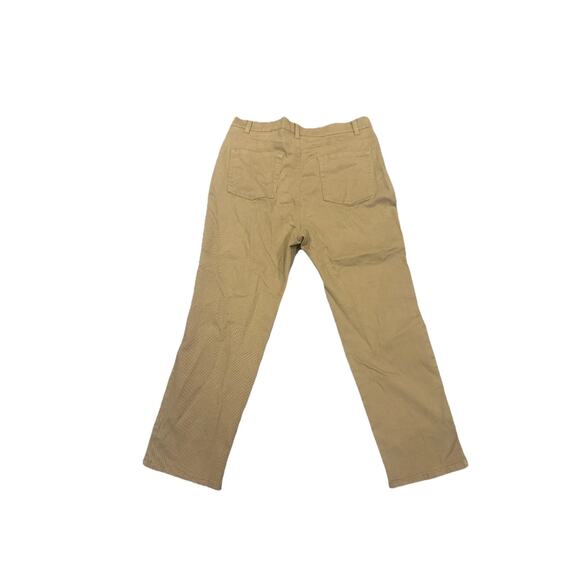 Gloria Vanderbilt Jeans Womens Size 14P Beige Straight Leg Flat Front Pockets - Picture 9 of 9